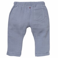Baby-Hose Musselin taubenblau - 74/80