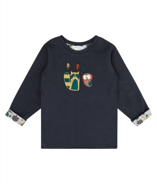 Felix Wendeshirt Waldtiere navy