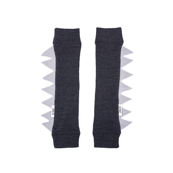 Manymonths Dino Tubes Stulpen Foggy Black