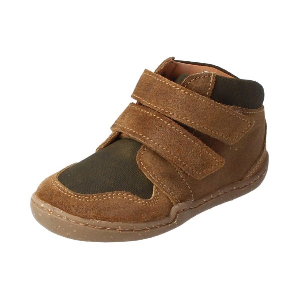 Raccoon Klettschuhe Bioleder/Textil walnuss 2020