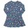 Tellerkleid Regenbogen-Weltall blau