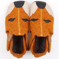 Hausschuh Ziggy Wolle Fuchs