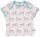T-Shirt m. Print Zebras aster - 74/80