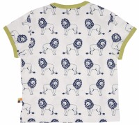 T-Shirt m. Print L&ouml;wen ultramarin - 122/128