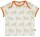 T-Shirt m. Print Zebras avocado - 110/116