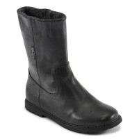 Mona Stiefelette gef&uuml;ttert schwarz