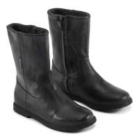 Mona Stiefelette gef&uuml;ttert schwarz