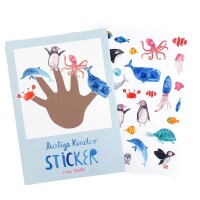 Stickerbogen Wildes Meer - Onesize