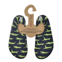 Schl&auml;ppchen/Badeschuhe Gator Krokodil navy - 18-20