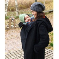 MaM Babyidea Tragecover Winter Deluxe Wild Indigo