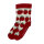 Socken Adult Apfel rot - 35-38