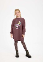 Sweatkleid Helena rose brown - 122/128