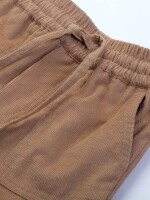 Schlupfhose Cord gef&uuml;ttert Sesam - 122