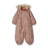 Schneeanzug Nickie Tech rose dust flowers - 80