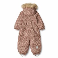 Schneeanzug Nickie Tech rose dust flowers - 92