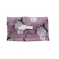 Loop Schal Schneeeulen mauve