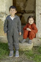 Overall Walk lavagrau melange
