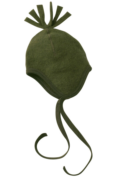 Mütze Wollfleece schilf - 74/80