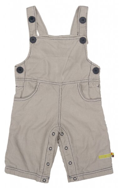 Latzhose Cord grey