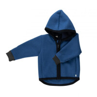 Milo Jacke Wollwalk indigo