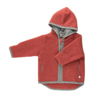 Milo Jacke Wollfleece vintagerot
