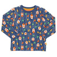 Shirt langarm Baumhaus-Freunde blau