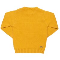 Pullover Strick Fuchs senfgelb
