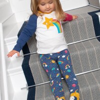 Leggings Regenbogen-Weltall