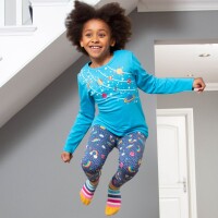 Leggings Regenbogen-Weltall