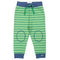 Jogginghose gestreift gr&uuml;n