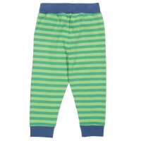 Jogginghose gestreift gr&uuml;n