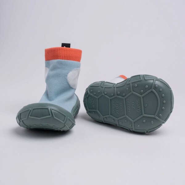 Turtl Sockenschuhe Tots duck egg