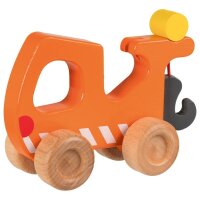 Kleiner Abschleppwagen orange