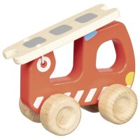 Kleiner Feuerwehr Leiterwagen rot