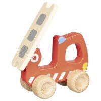 Kleiner Feuerwehr Leiterwagen rot