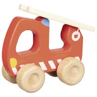 Kleiner Feuerwehr Leiterwagen rot