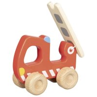 Kleiner Feuerwehr Leiterwagen rot