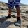 Turtl Sockenschuhe Kids black