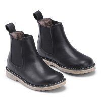 Cajsa Chelsea Boots Lammfell black