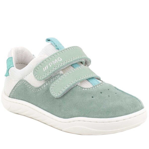 Sneaker Mesh Mix menta-bianco - 28