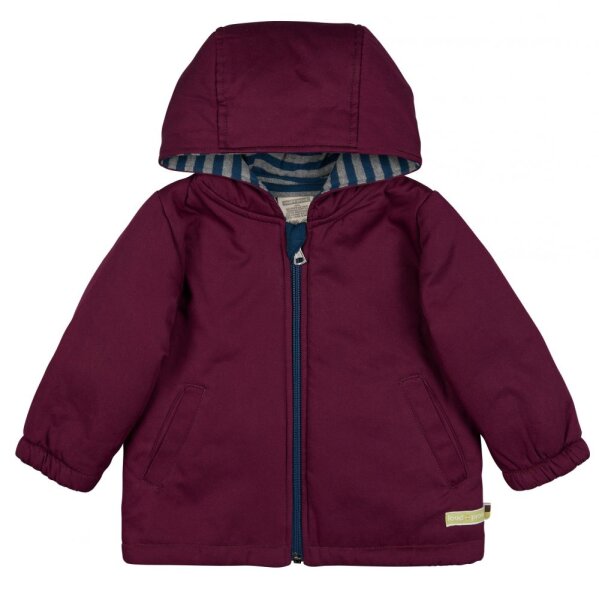 Wattierte Jacke wasserabweisend plum