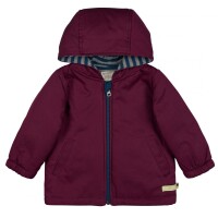 Wattierte Jacke wasserabweisend plum
