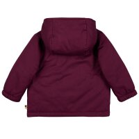 Wattierte Jacke wasserabweisend plum