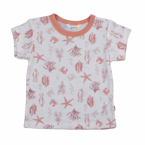 T-Shirt Wolle light pink - 86/92