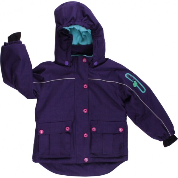 Winterjacke purple
