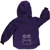 Winterjacke purple