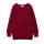 Ada Perlstrick Pullover Merino bordeaux