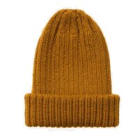 Beanie Merino ocker