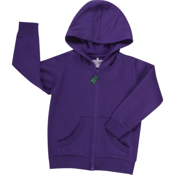 Sweatjacke purple