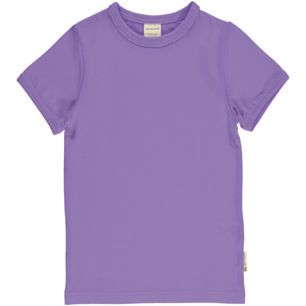 T-Shirt Solid Purple - 134/140